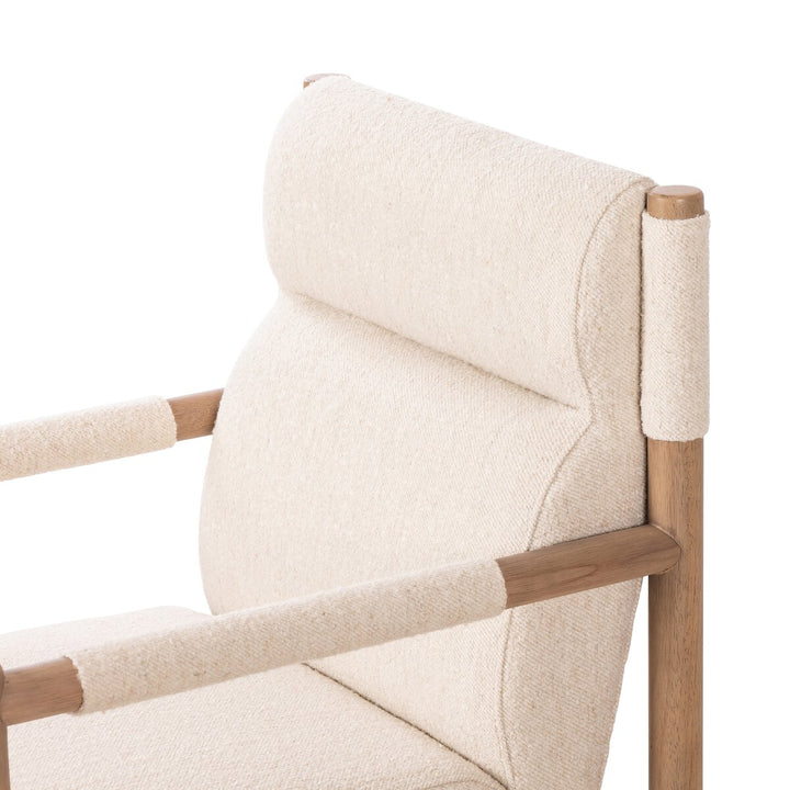 Luciano Desk Chair - Charter Oatmeal