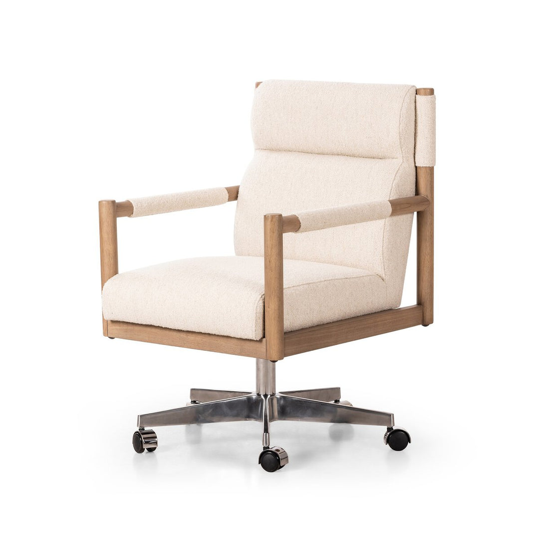 Luciano Desk Chair - Charter Oatmeal