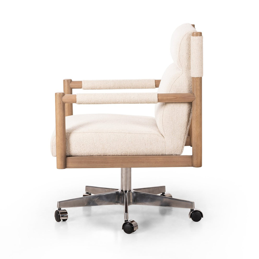 Luciano Desk Chair - Charter Oatmeal