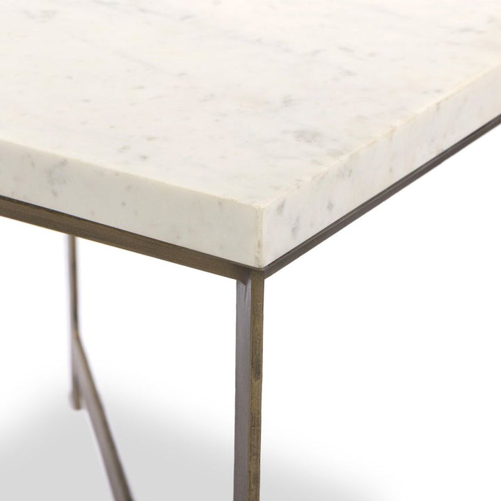 Hammered Iron End Table