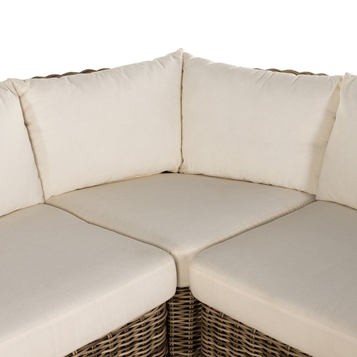 Brighton Outdoor 3-Piece Sectional - Venao Ivory