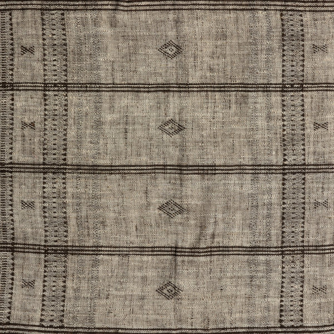 Bhujodi Textile 1 - Mocha W/ Black Maple