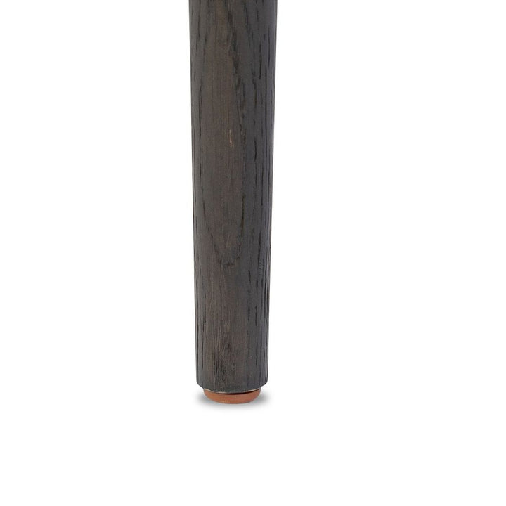 Glenview Dining Chair: Weslie Feather - Smoked Black Oak