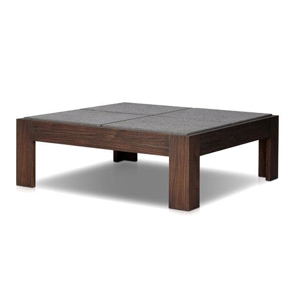 Norte Outdoor Coffee Table - Saddle Brown-Four Hands-FH-237610-003-Coffee Tables-1-France and Son