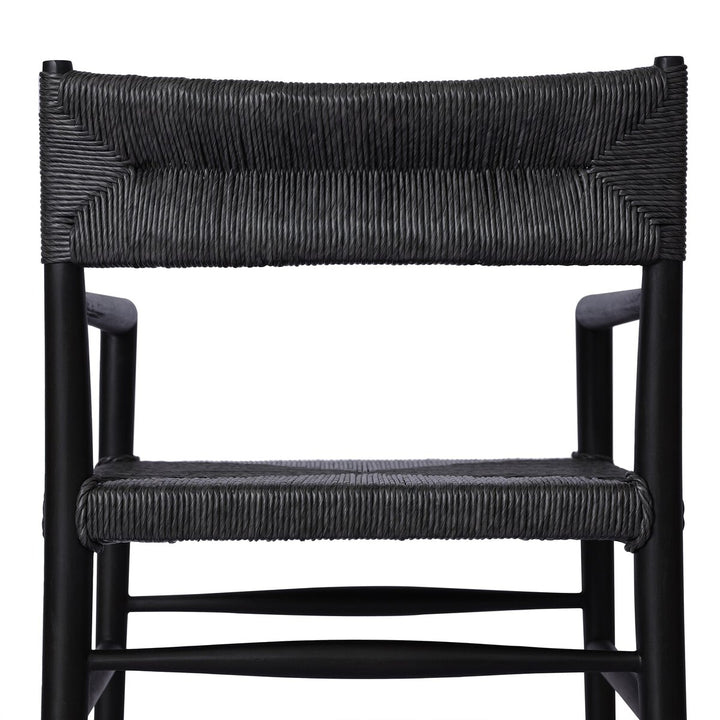 Thomas Outdoor Dining Armchair - Black Teak