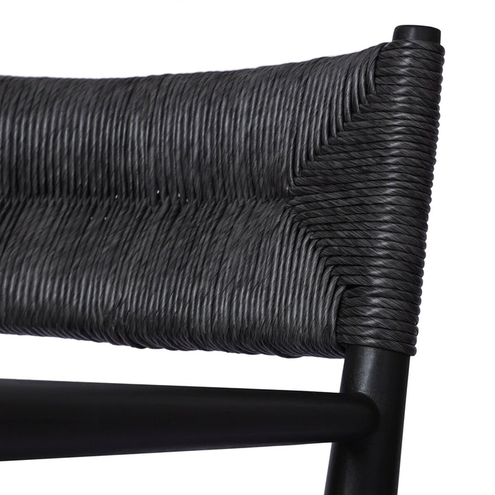 Thomas Outdoor Dining Armchair - Black Teak