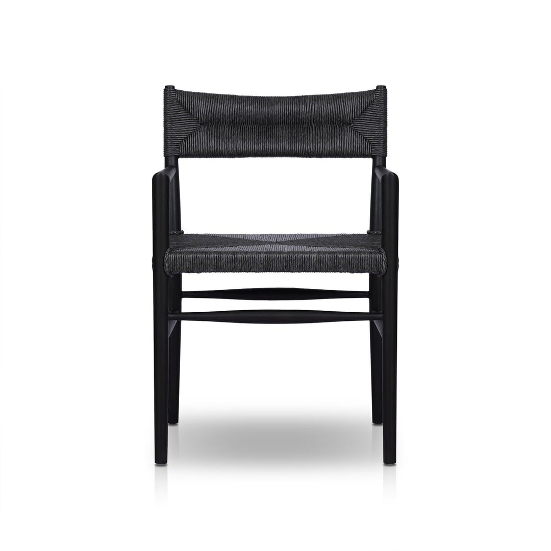 Thomas Outdoor Dining Armchair - Black Teak