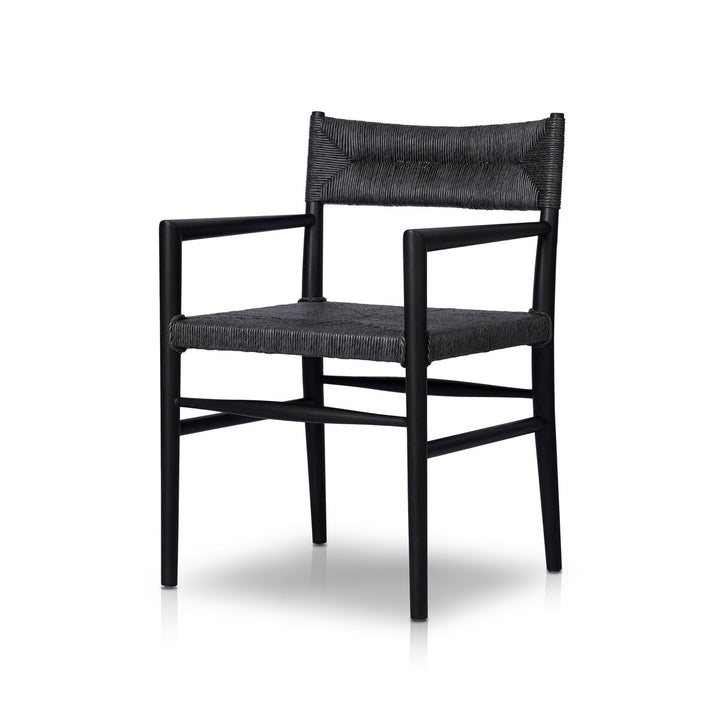 Thomas Outdoor Dining Armchair - Black Teak