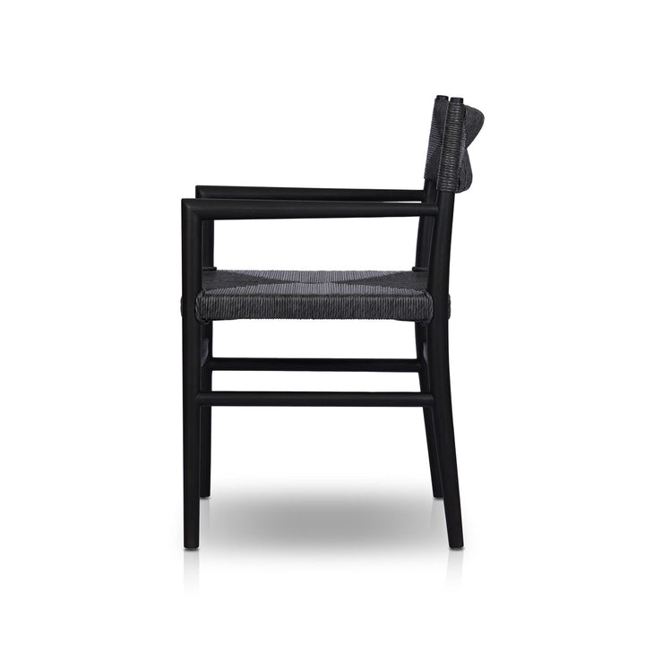 Thomas Outdoor Dining Armchair - Black Teak