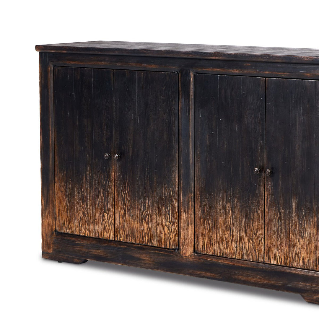 One Hour Sideboard - Distressed Black - 63"