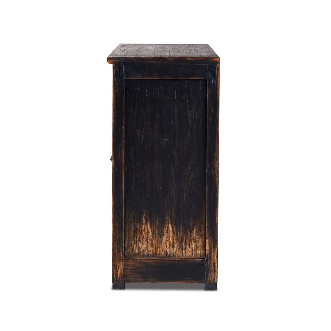 One Hour Sideboard - Distressed Black - 63"