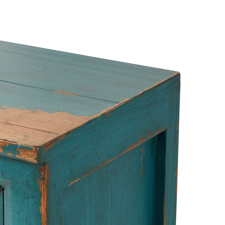 One Hour Sideboard - Distressed Blue - 63"