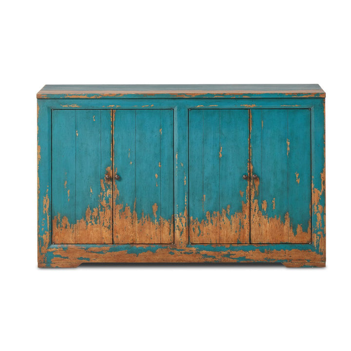 One Hour Sideboard - Distressed Blue - 63"