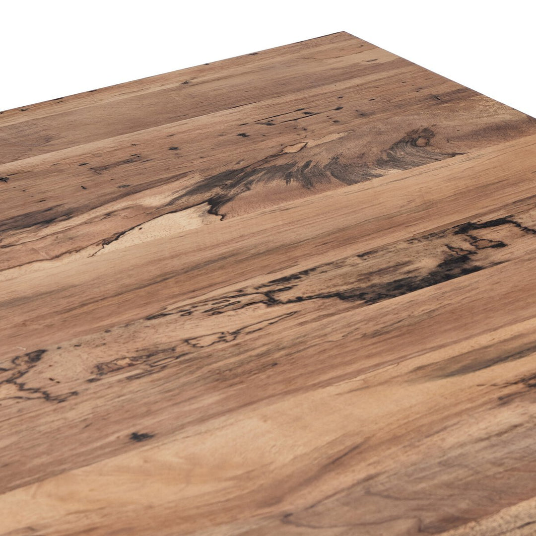 Easton Large Square Coffee Table - Spalted Primavera