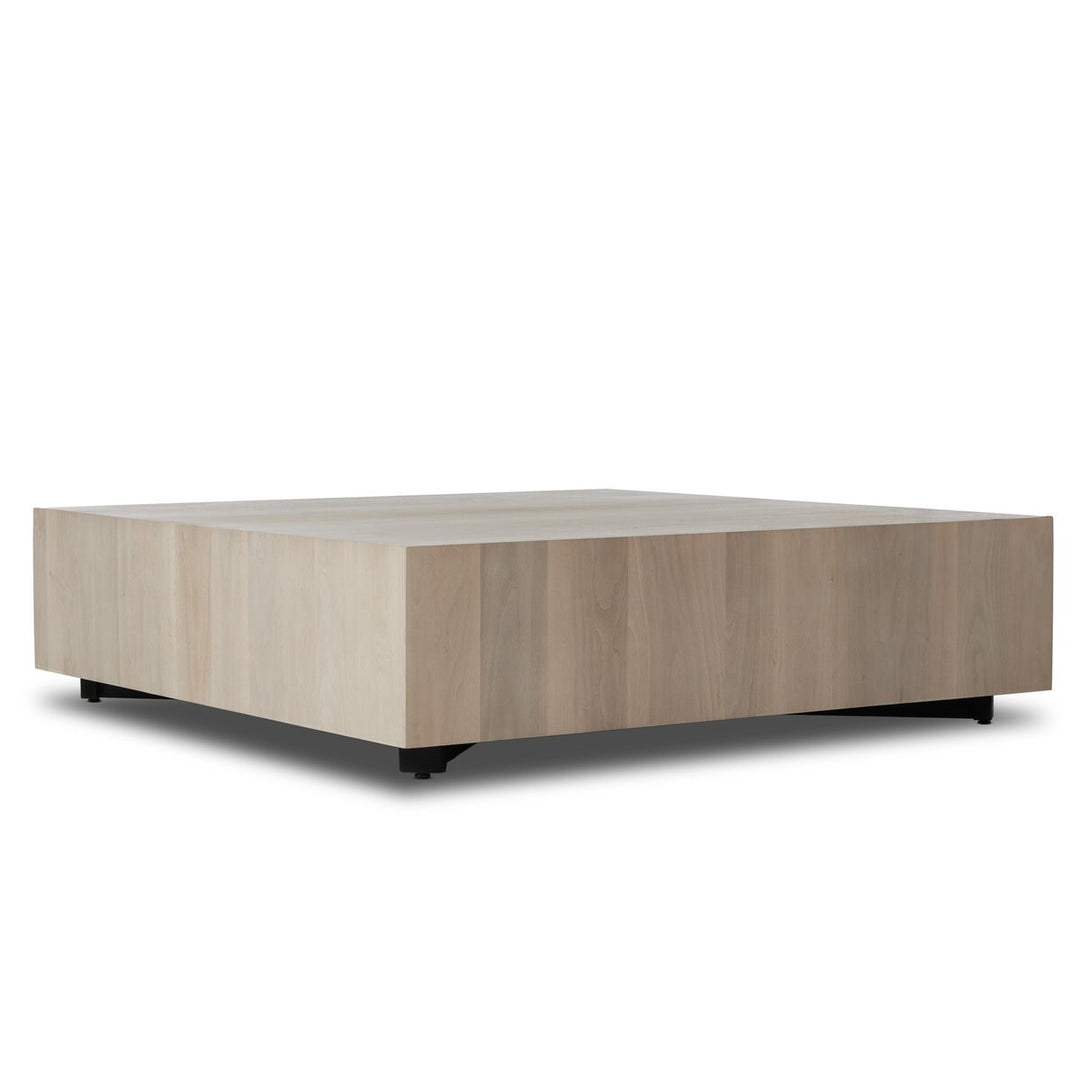 Easton Large Square Coffee Table - Ashen Walnut