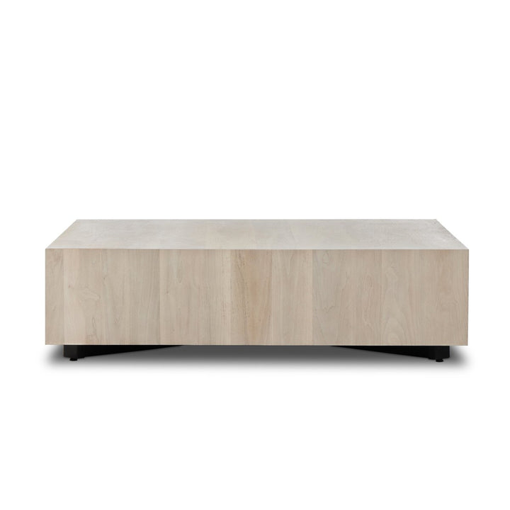 Easton Large Square Coffee Table - Ashen Walnut