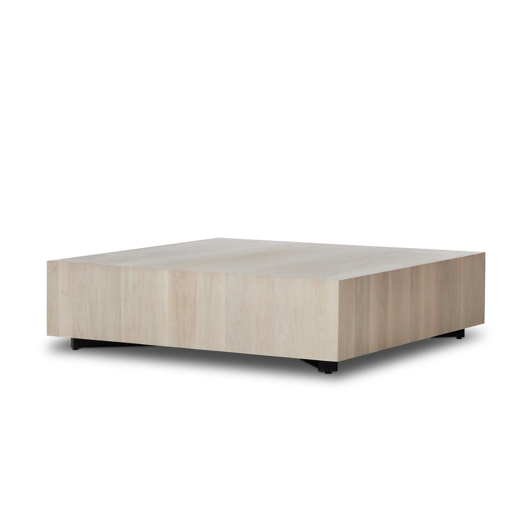 Easton Large Square Coffee Table - Ashen Walnut