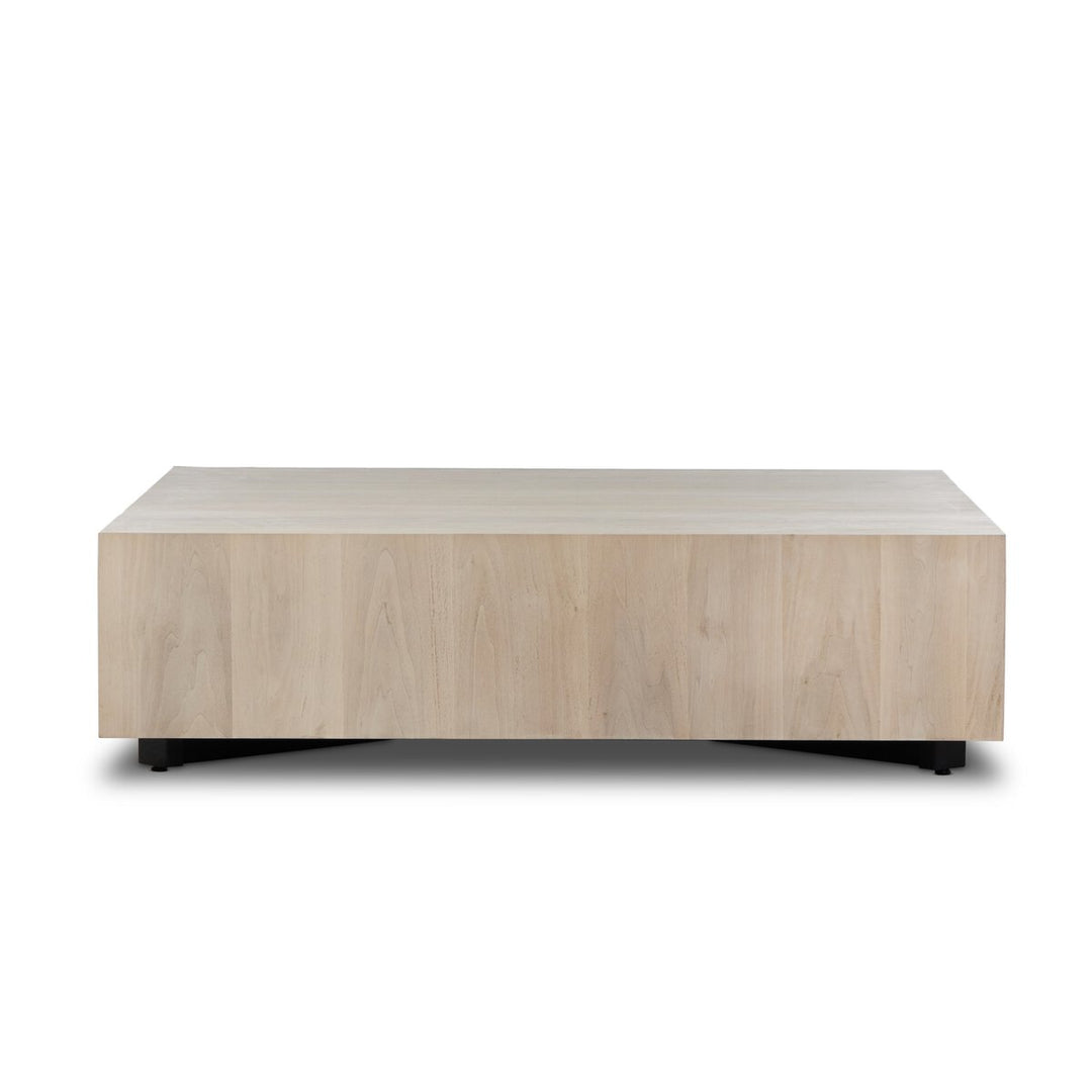 Easton Large Square Coffee Table - Ashen Walnut