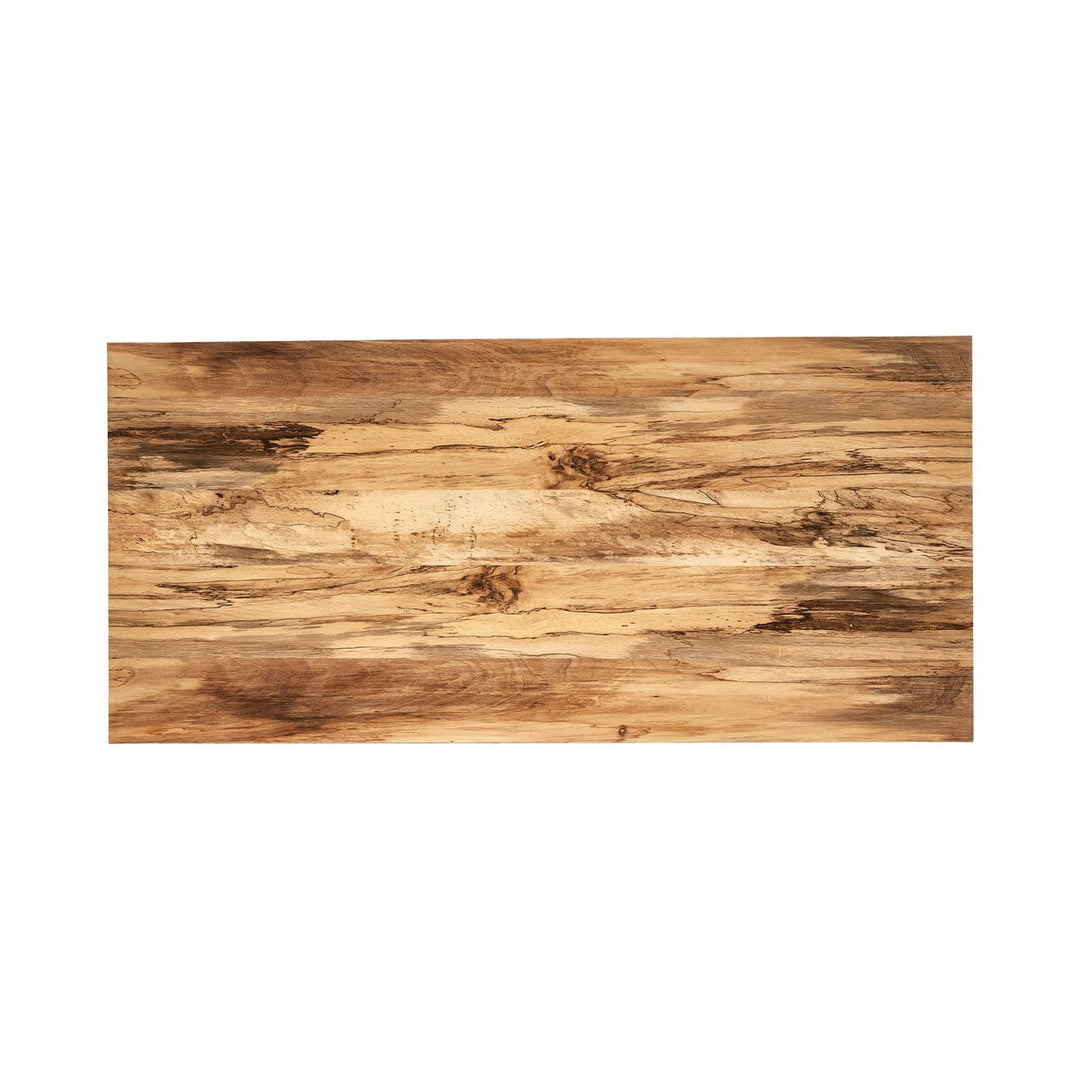 Easton Large Rectangular Coffee Table - Spalted Primavera