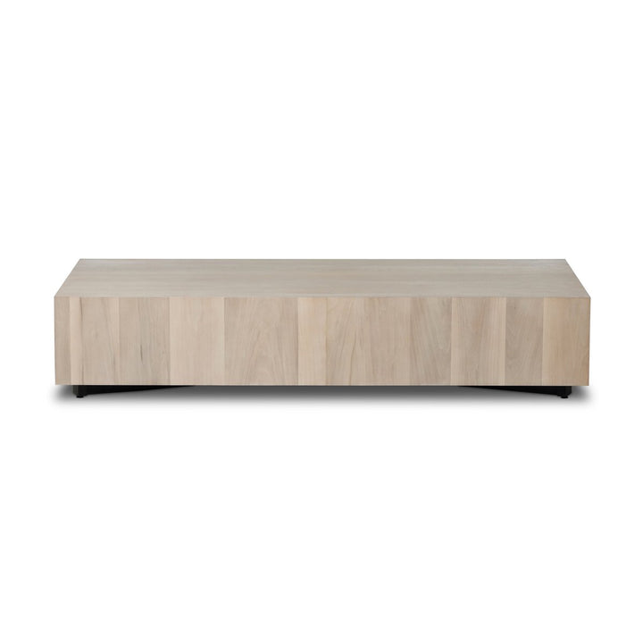 Easton Large Rectangular Coffee Table - Ashen Walnut