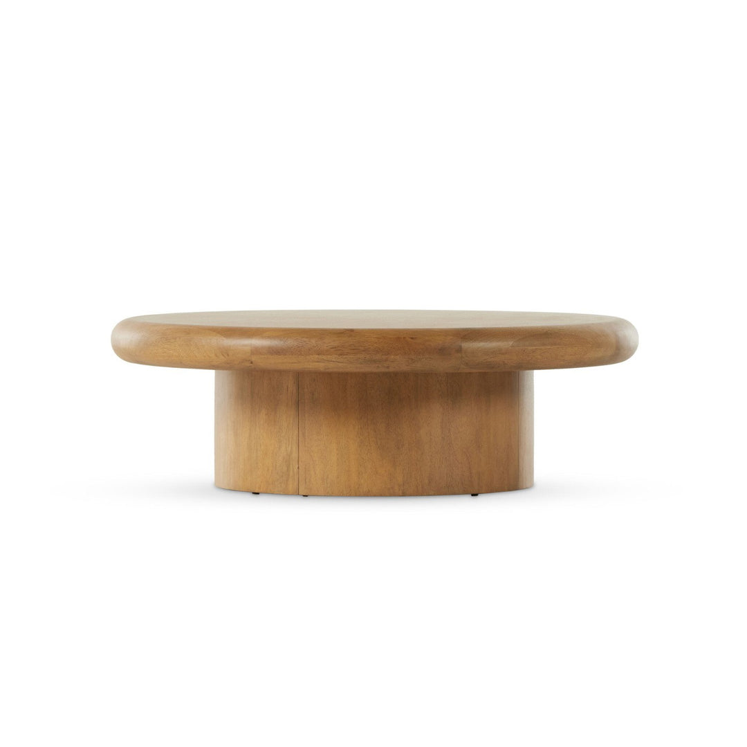 Zach Large Coffee Table - Burnished Parawood Veneer
