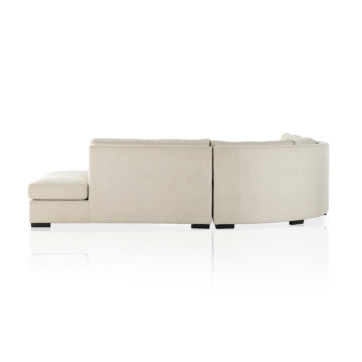 Bennett 3-Piece Sectional - Right Facing Bumper Chaise - Alcott Fawn