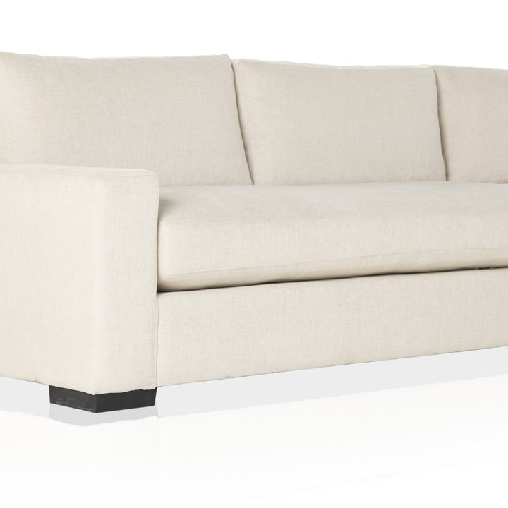 Bennett 3-Piece Sectional - Right Facing Bumper Chaise - Alcott Fawn