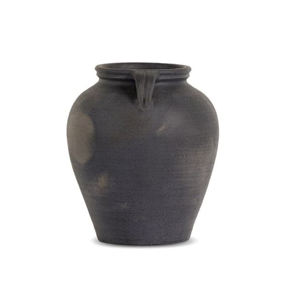 Laith Vase - Aged Black Ceramic-Four Hands-FH-237769-001-Vases-3-France and Son