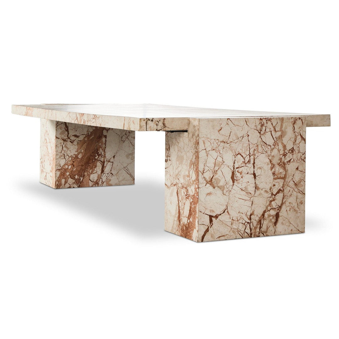 Adrian Coffee Table - Desert Taupe Marble