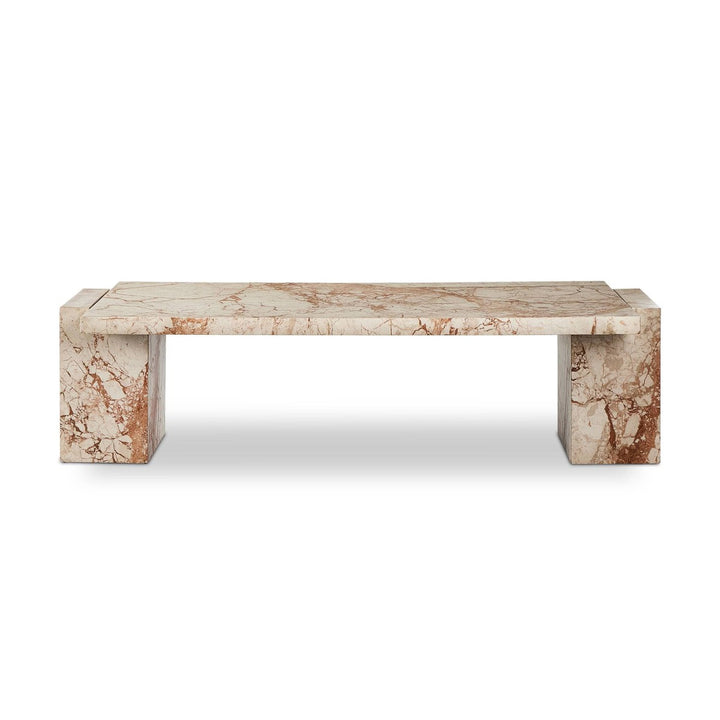 Adrian Coffee Table - Desert Taupe Marble