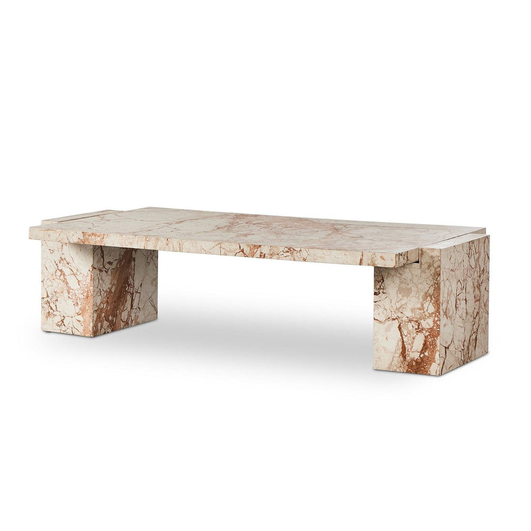 Adrian Coffee Table - Desert Taupe Marble