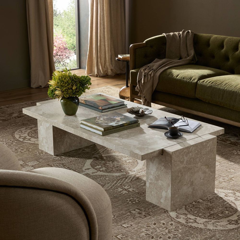Coffee Tables Romano Coffee Table - Lunar Marble