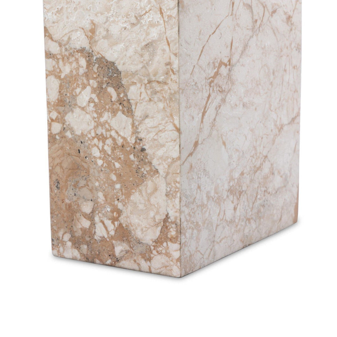 Adrian End Table - Desert Taupe Marble