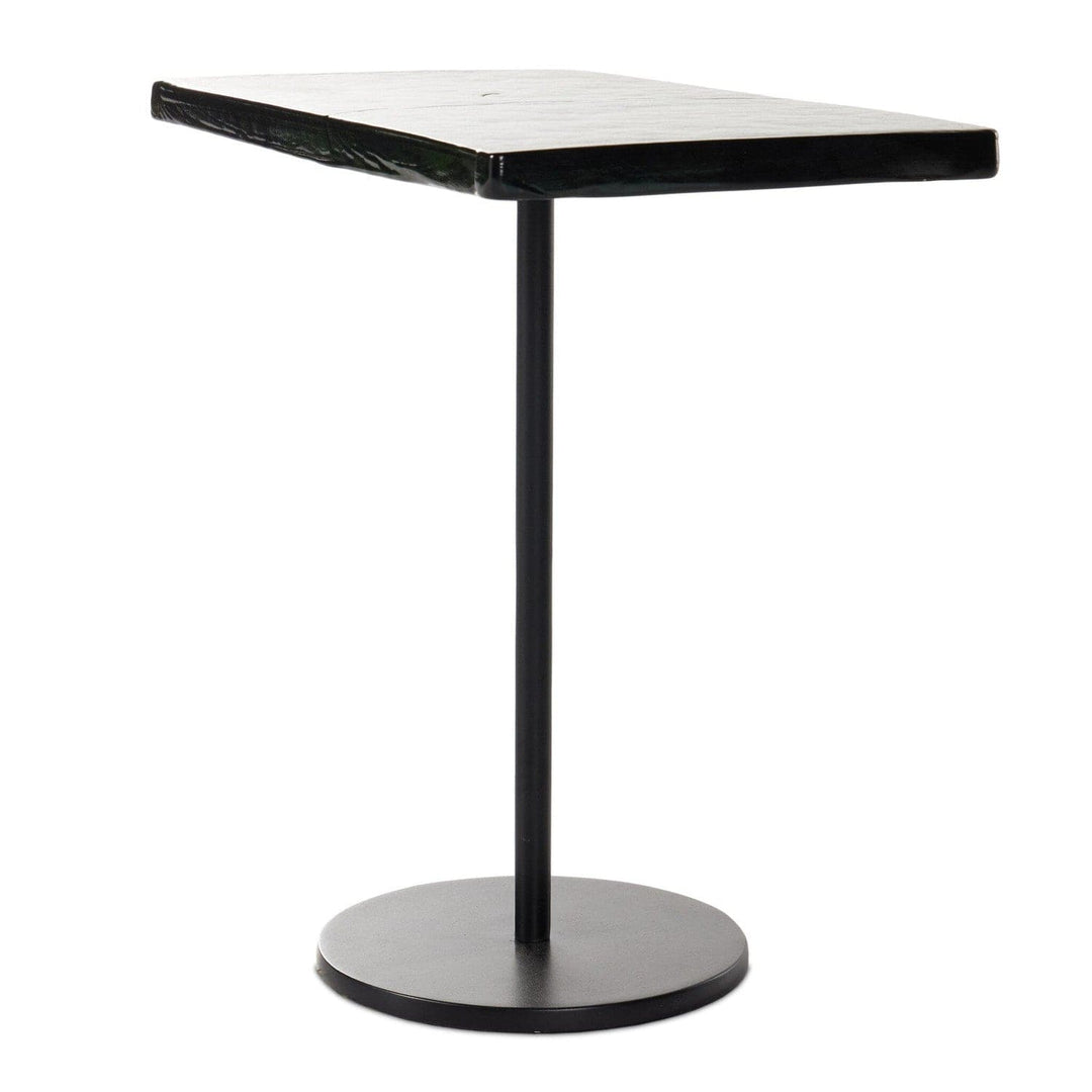 Elliott End Table - Moss Cast Glass