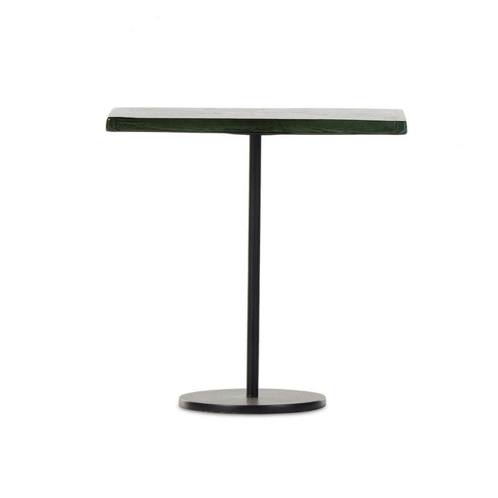 Elliott End Table - Moss Cast Glass