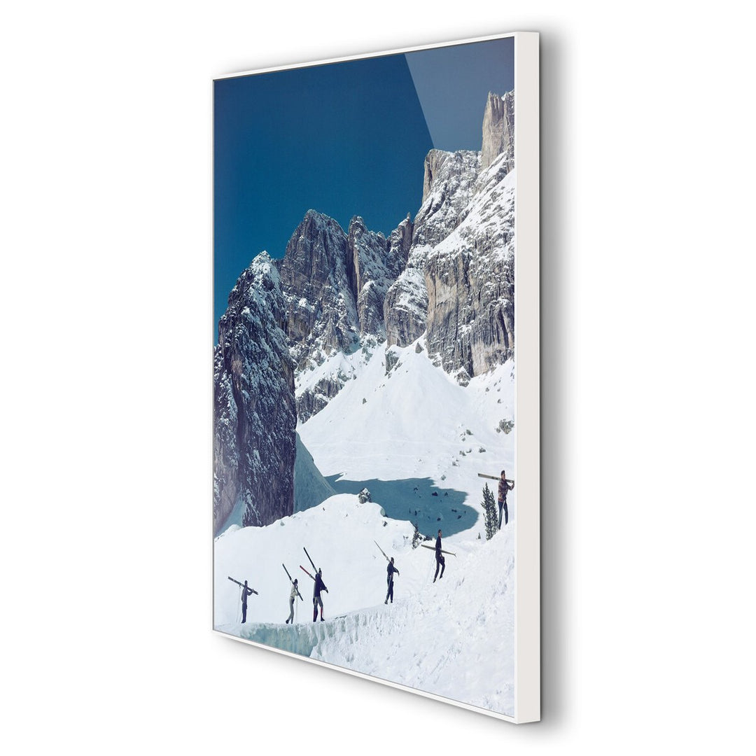 Cortina D'Ampezzo By Slim Aarons - 48"X48"