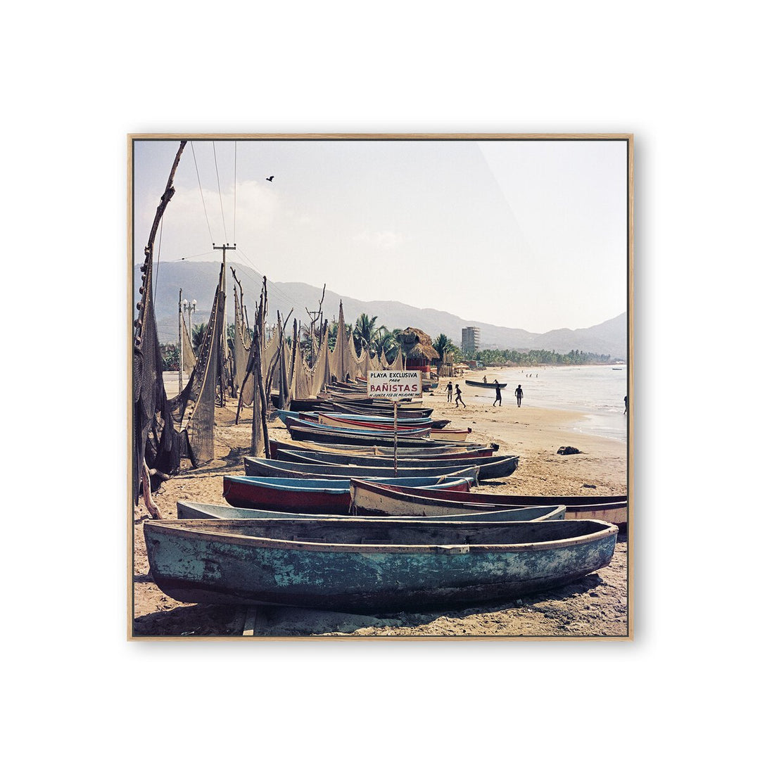 Fishing Boats By Slim Aarons - 24"X24"