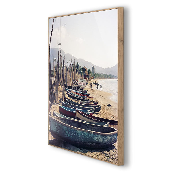 Fishing Boats By Slim Aarons - 48"X48"