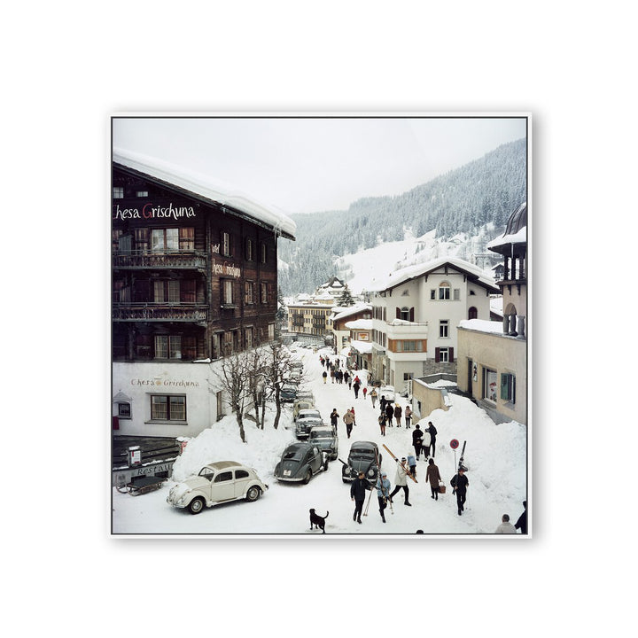 Klosters By Slim Aarons - 48"X48"