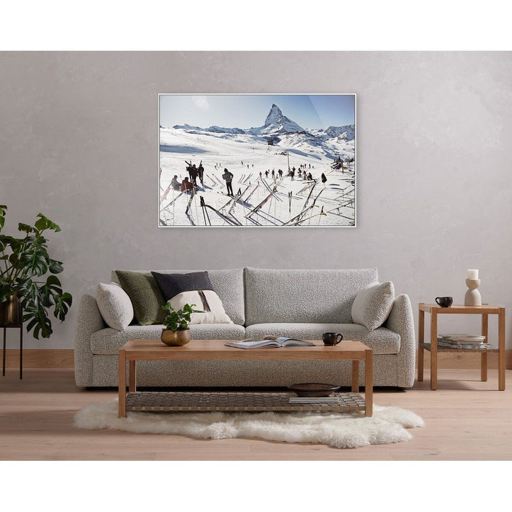 Zermatt Skiing By Slim Aarons - 48"X32"