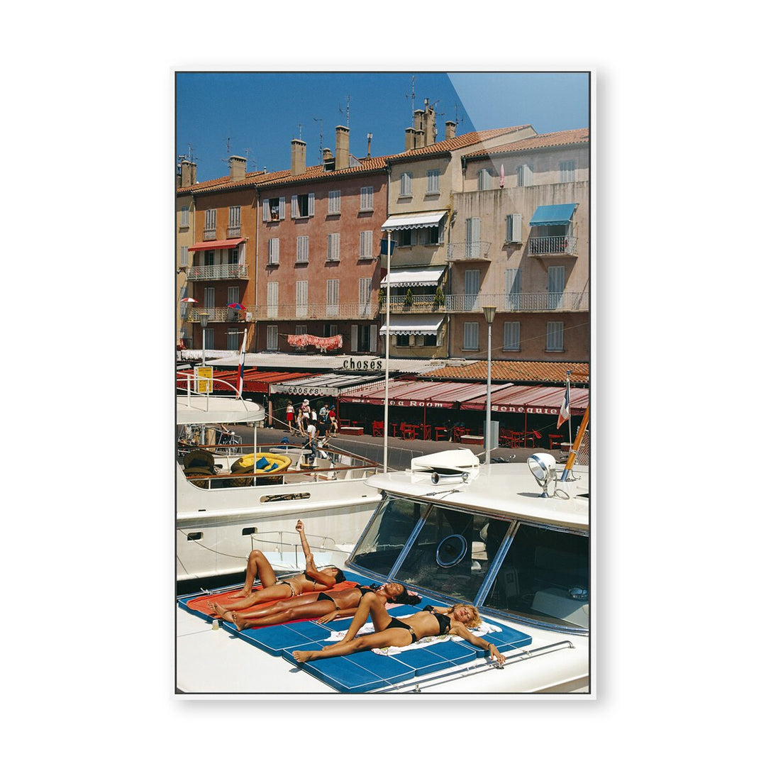 Saint-Tropez By Slim Aarons - 48"X72"