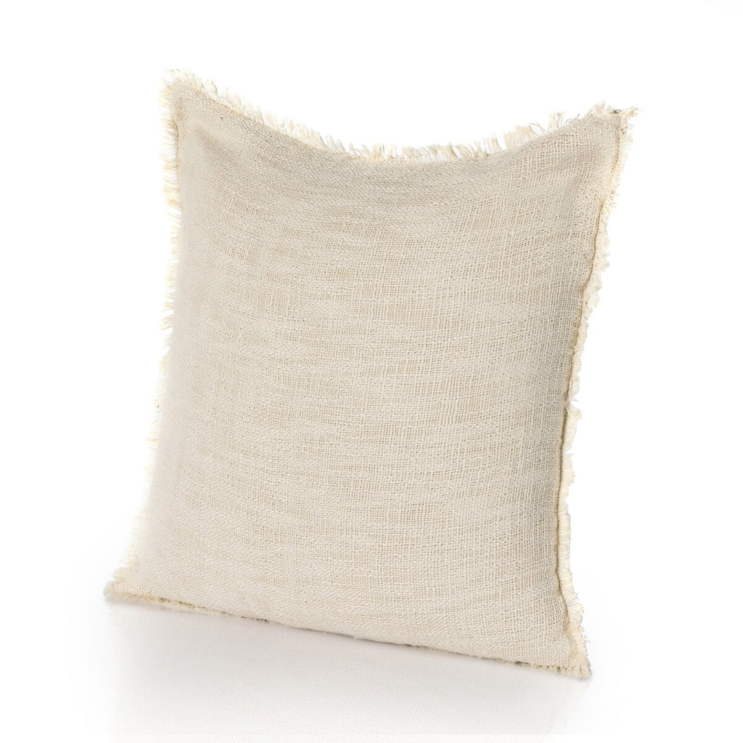 Sharp Outdoor Pillow - Natural Cream - 20"X20" - Cover + Insert