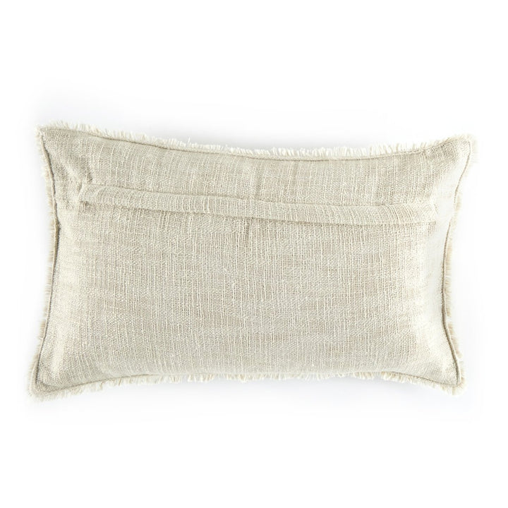 Sharp Outdoor Pillow - Natural Cream - 16"X24" - Cover + Insert