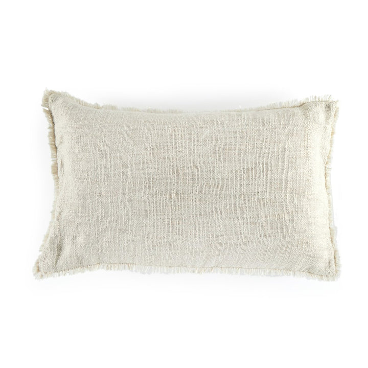 Sharp Outdoor Pillow - Natural Cream - 16"X24" - Cover + Insert