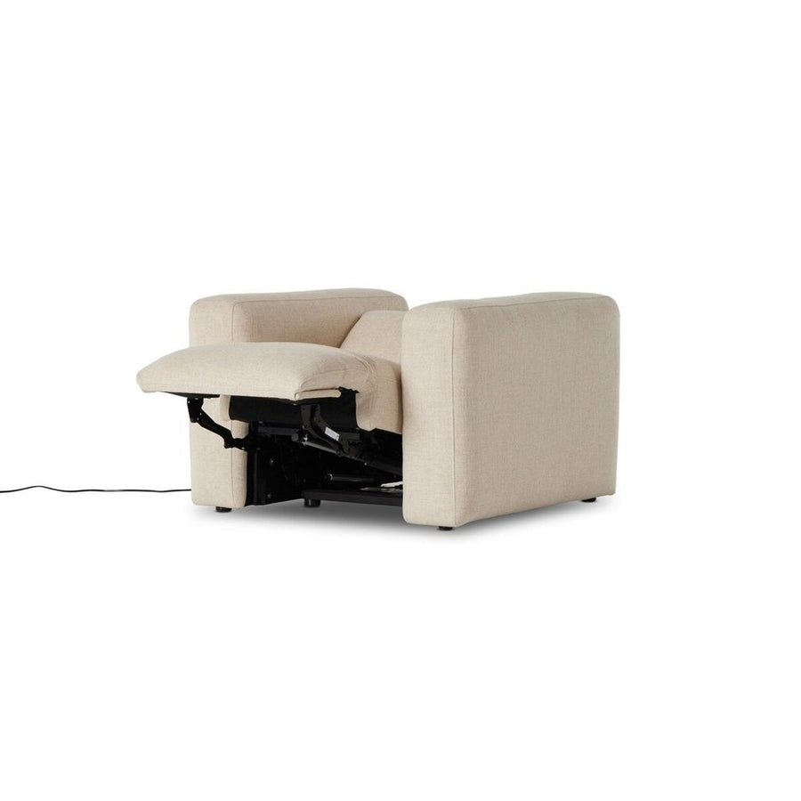 Lounge Chairs: Recliners Fauna Power Recliner Accent Chair - Antigo Natural