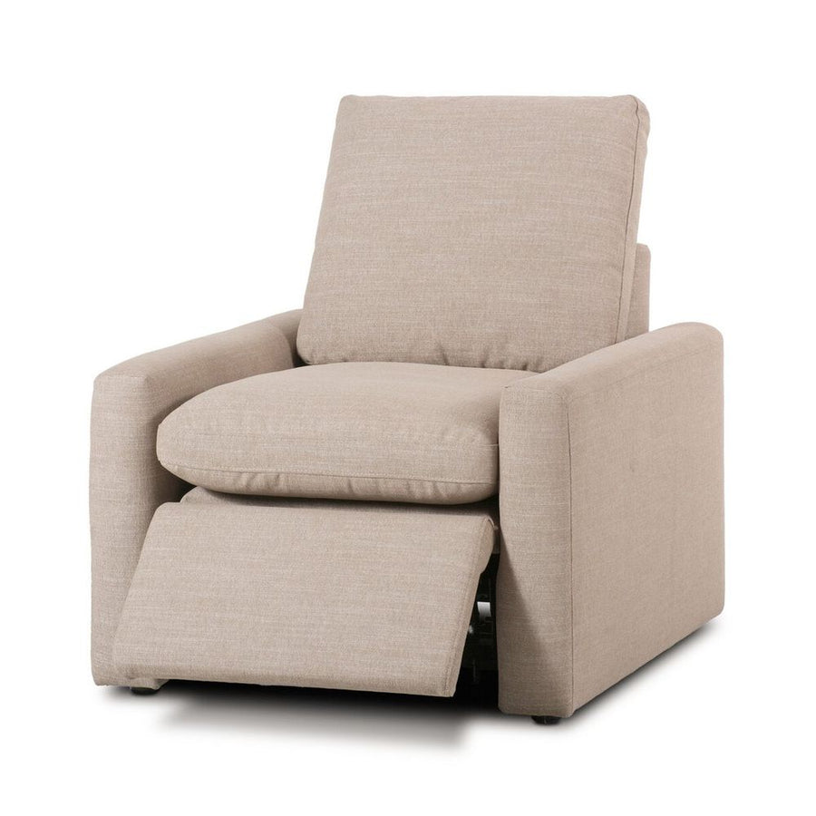 Lounge Chairs: Recliners Tillery Power Recliner: Crypton Nomad Taupe
