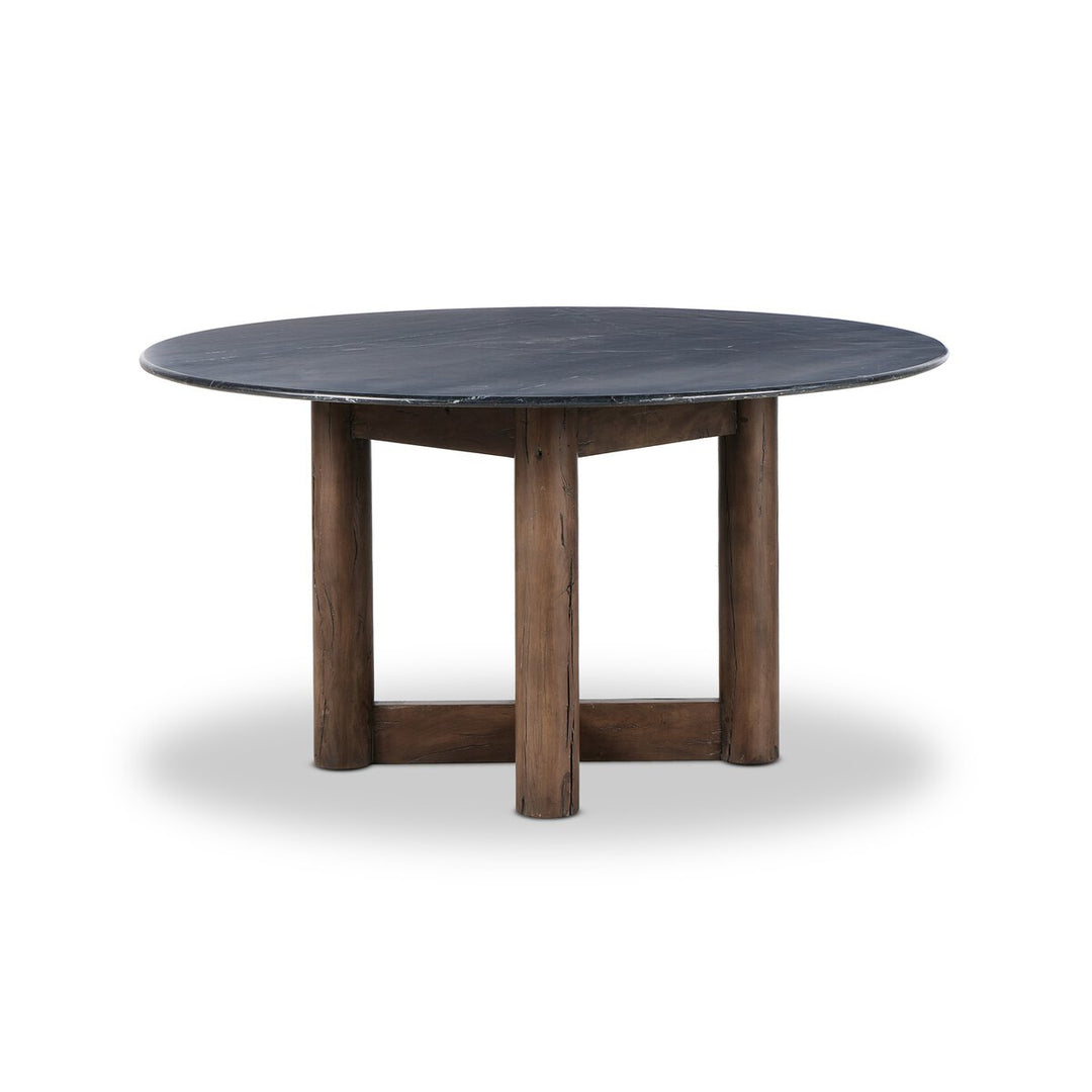 Kieran Dining Table - Black Marble