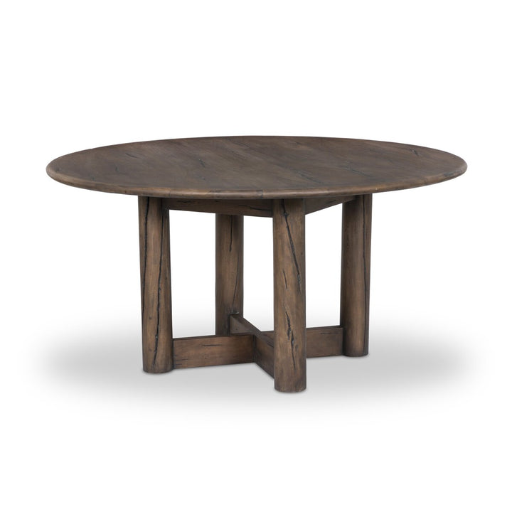 Kieran Dining Table - Antique Belgium Bleach