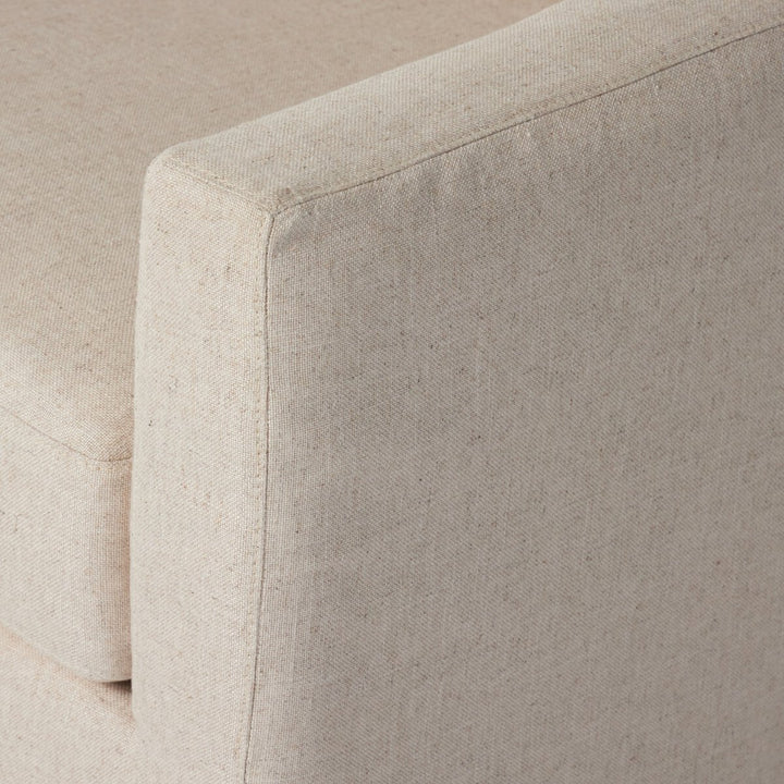 Princeton Slipcover Swivel Chair - Evere Cream