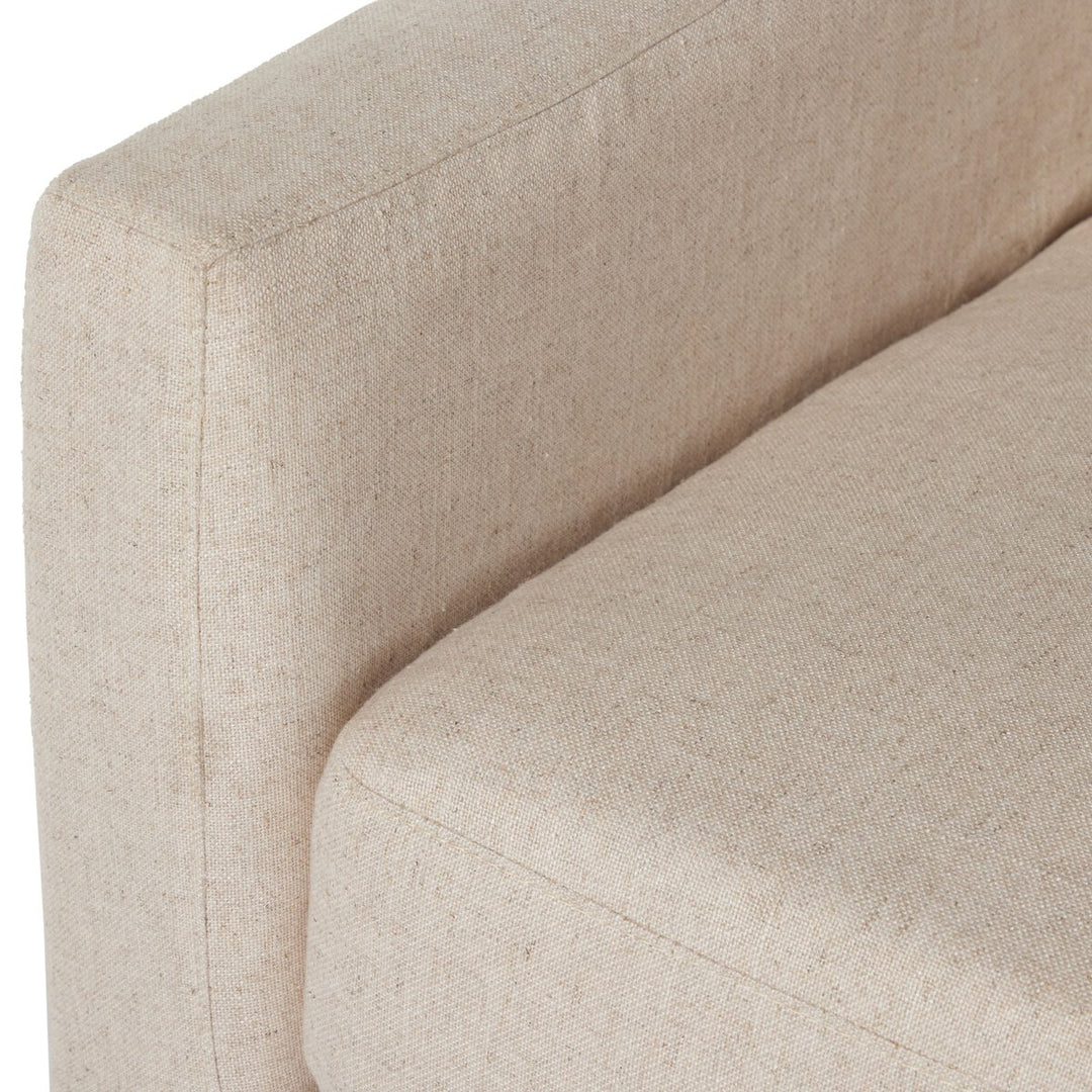 Princeton Slipcover Swivel Chair - Evere Cream